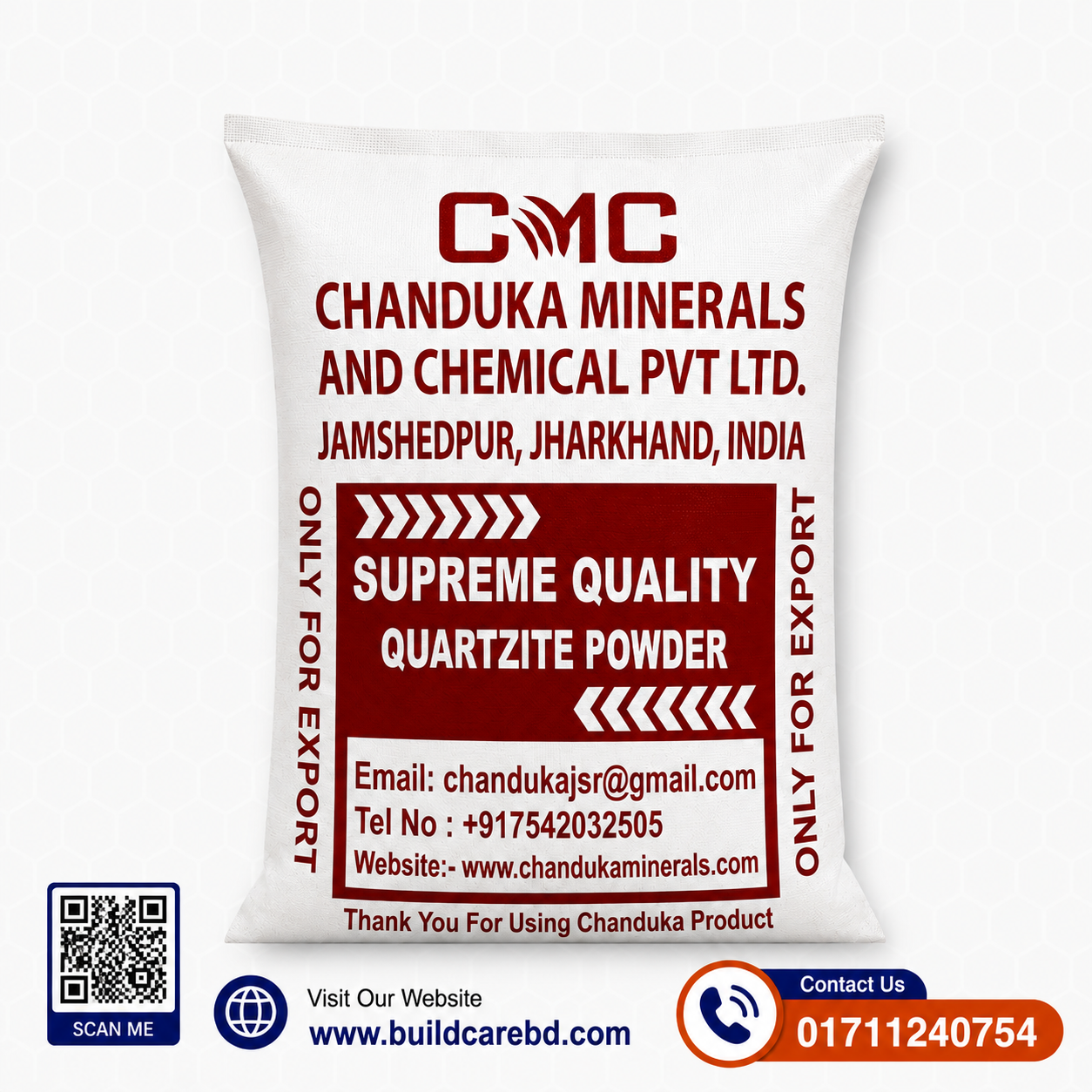 Quartzite Powder